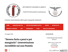 Tablet Screenshot of fascismoeliberta.info